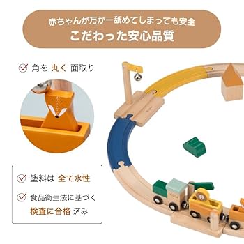 Amazon.co.jp: Trixie(トリクシー) レールセット 鉄道 列車 汽車